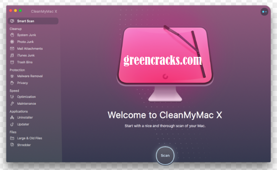 Rachadura do CleanMyMac