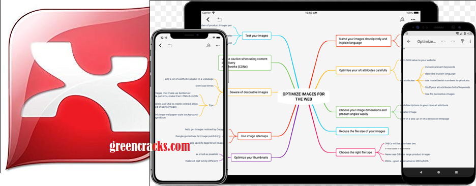 XMind bị nứt