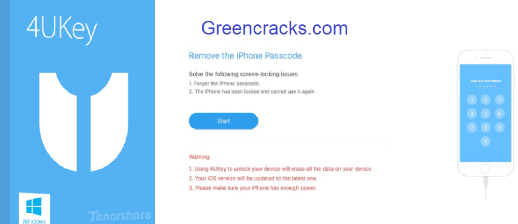tenorshare 4ukey free download windows