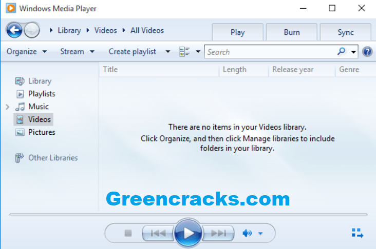 Windows Media Player Crack