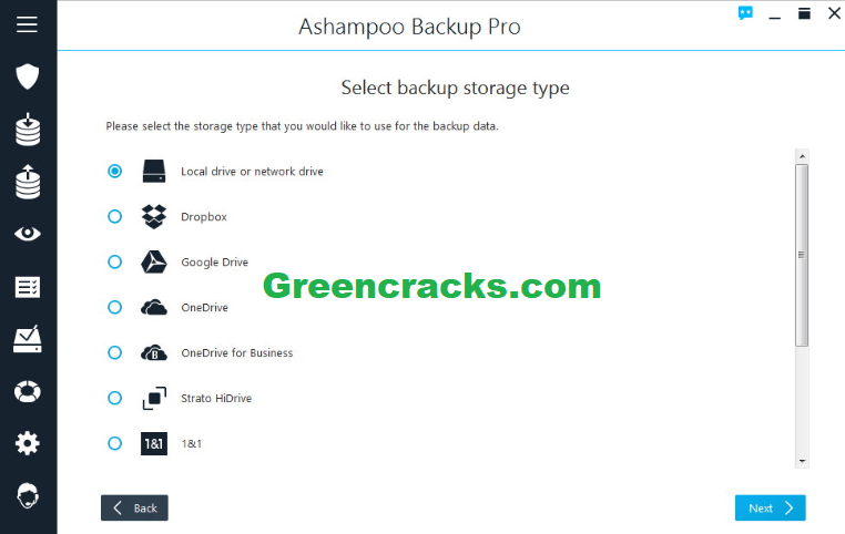 Backup di Ashampoo Crack